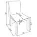 Tordera Side Chair - California Furniture (Coachella, CA)