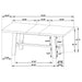 Middleton Dining Tables - California Furniture (Coachella, CA)