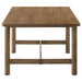 Crestmore 71-inch Rectangular Wood Dining Table Walnut - California Furniture (Coachella, CA)