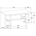 Crestmore 71-inch Rectangular Wood Dining Table Walnut - California Furniture (Coachella, CA)