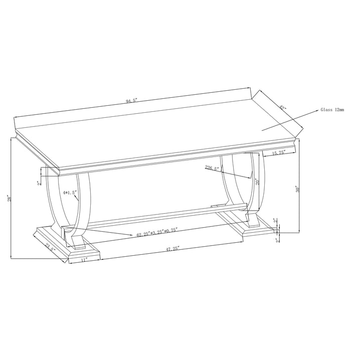 Antoine Dining Sets - California Furniture (Coachella, CA)