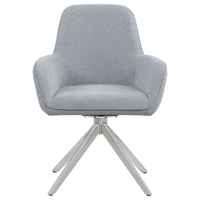 Abby Swivel Dining Arm Chair - California Furniture (Coachella, CA)