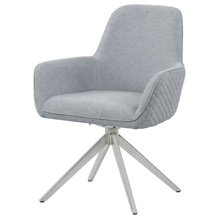 Abby Swivel Dining Arm Chair - California Furniture (Coachella, CA)