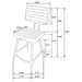 Partridge Counter Height Dining Sets - California Furniture (Coachella, CA)