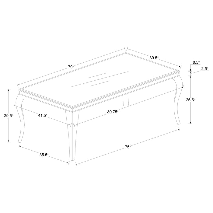Carone 5 Dining Sets - California Furniture (Coachella, CA)