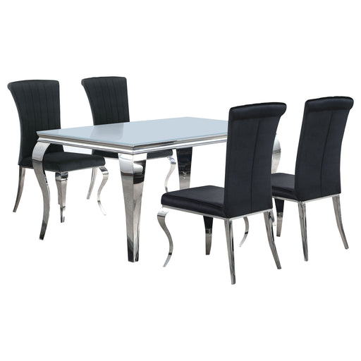 Carone 5 Pc Dining Sets - California Furniture (Coachella, CA)