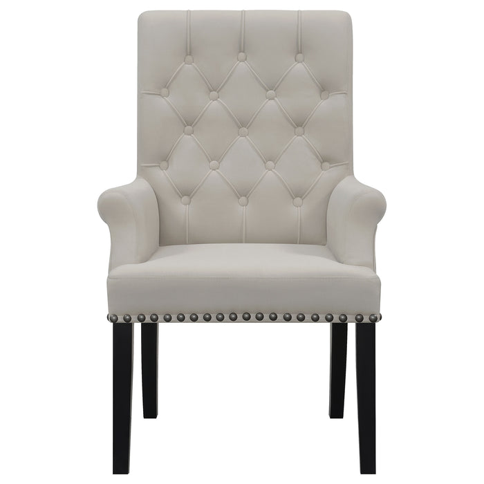 Alana Arm Chairs - California Furniture (Coachella, CA)