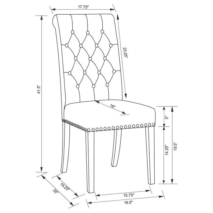 Sherry 5 Pc Dining Sets - California Furniture (Coachella, CA)