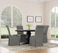 Florence Dining Tables Black - California Furniture (Coachella, CA)