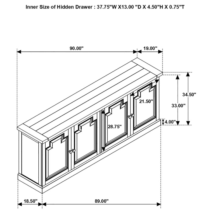 Florence Sideboard - California Furniture (Coachella, CA)