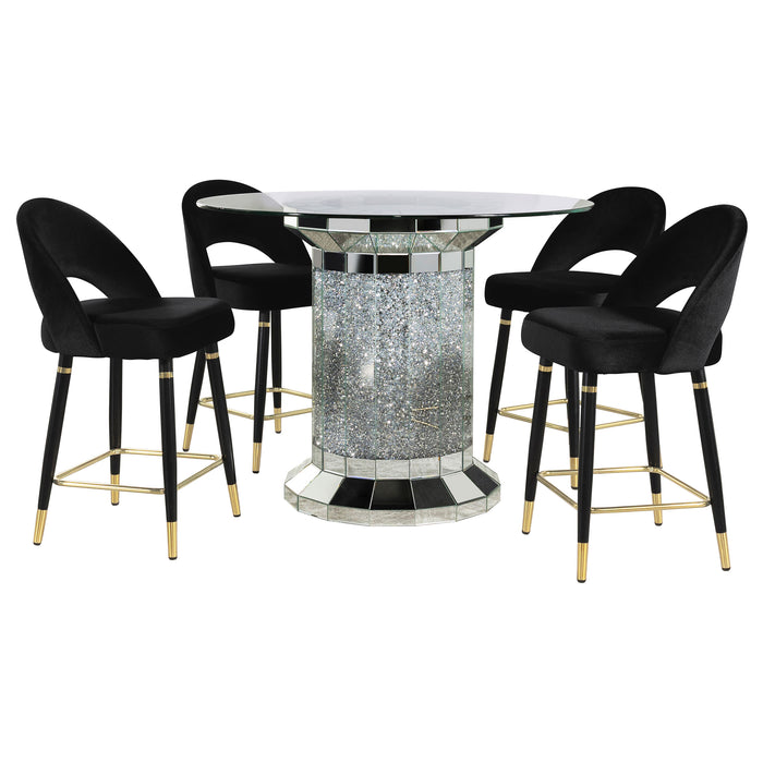Ellie 5 Pc Counter Height Dining Sets - California Furniture (Coachella, CA)