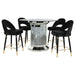 Ellie 5 Pc Counter Height Dining Sets - California Furniture (Coachella, CA)