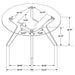 Paxton Dining Tables - California Furniture (Coachella, CA)