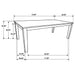 Hollis Dining Sets - California Furniture (Coachella, CA)