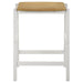 Edgeworth 3-piece Kitchen Island Counter Table Set White - California Furniture (Coachella, CA)
