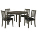 Parkwood 5 Pc Dining Sets - California Furniture (Coachella, CA)