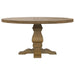 Florence 5-piece Round Dining Table Set Rustic Honey - California Furniture (Coachella, CA)