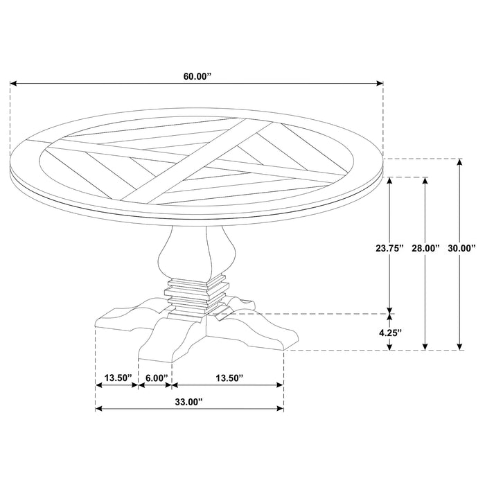 Florence Dining Set - California Furniture (Coachella, CA)