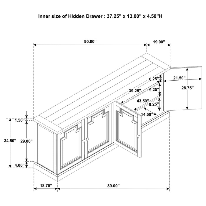 Florence Sideboard - California Furniture (Coachella, CA)