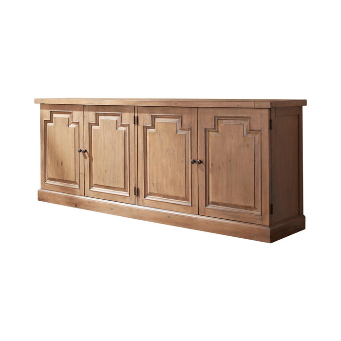 Florence 4-door Sideboard Rustic Smoke - California Furniture (Coachella, CA)