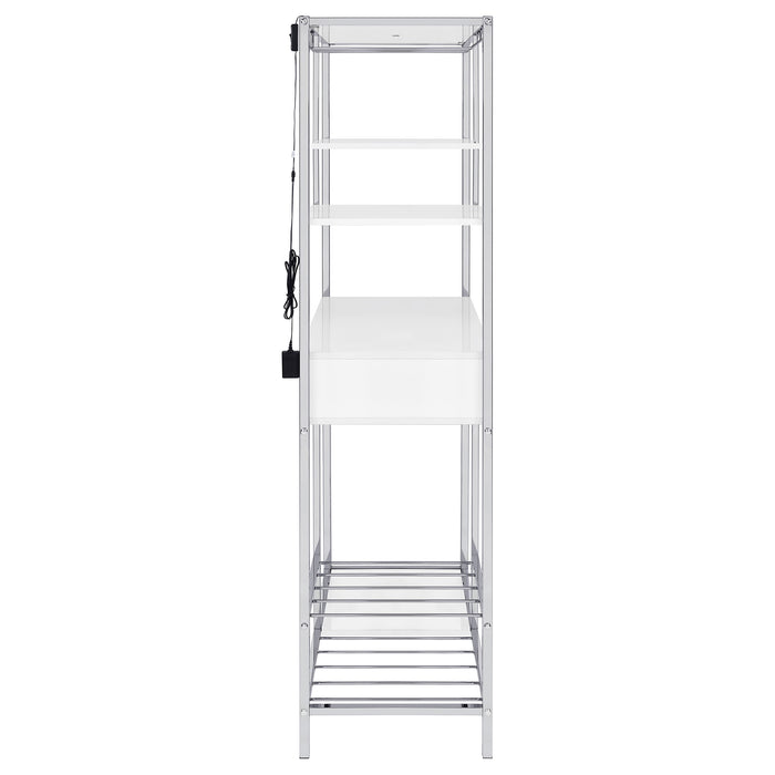 Figueroa Wine Cabinet with LED Lighting - California Furniture (Coachella, CA)