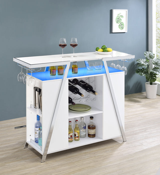 Araceli Home Bar with LED Lighting - California Furniture (Coachella, CA)