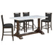 Aldrich 5 Pc Counter Height Dining Set - California Furniture (Coachella, CA)