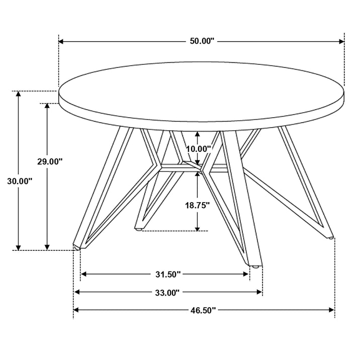 Neil 5 Pc Dining Sets - California Furniture (Coachella, CA)