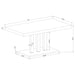 Brooklyn 5 Pc Dining Sets - California Furniture (Coachella, CA)