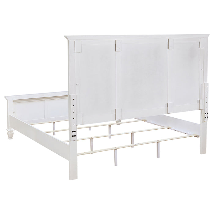 Sandy Beach 4 & 5 Piece Pc Bedroom Set Cal.King & E.King - California Furniture (Coachella, CA)