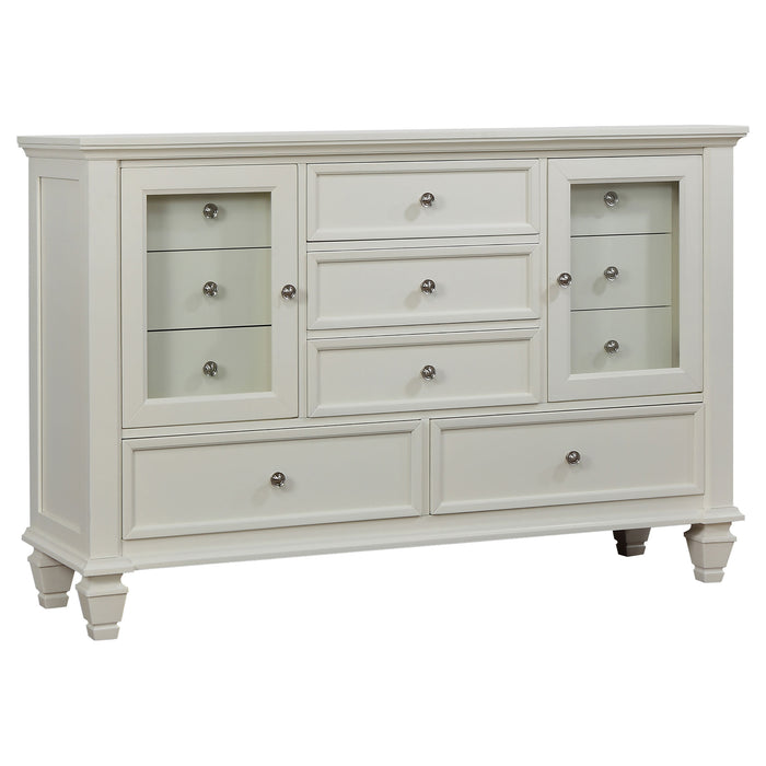 Sandy Beach 4 & 5 Piece Pc Bedroom Set Cal.King & E.King - California Furniture (Coachella, CA)
