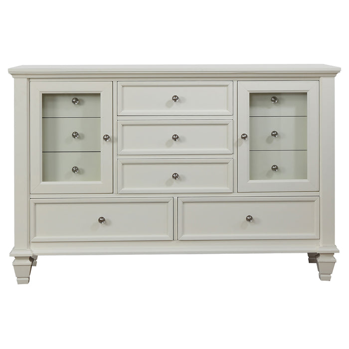 Sandy Beach 4 & 5 Piece Pc Bedroom Set Cal.King & E.King - California Furniture (Coachella, CA)