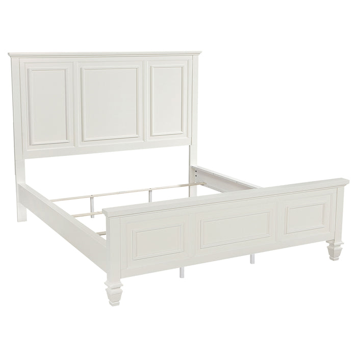 Sandy Beach 4 & 5 Piece Pc Bedroom Set Cal.King & E.King - California Furniture (Coachella, CA)