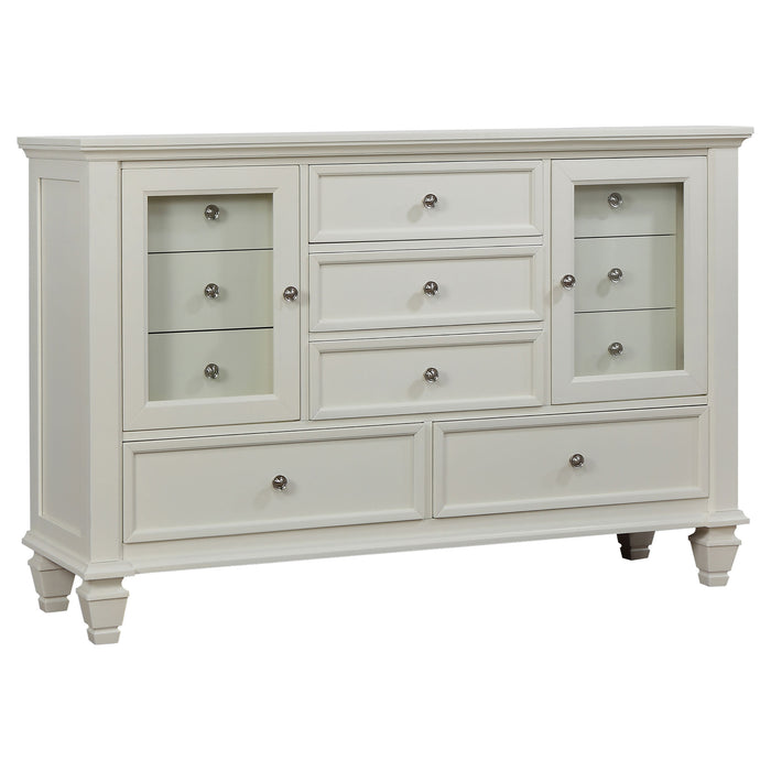 Sandy Beach 4 & 5 Piece Pc Bedroom Set Cal.King & E.King - California Furniture (Coachella, CA)