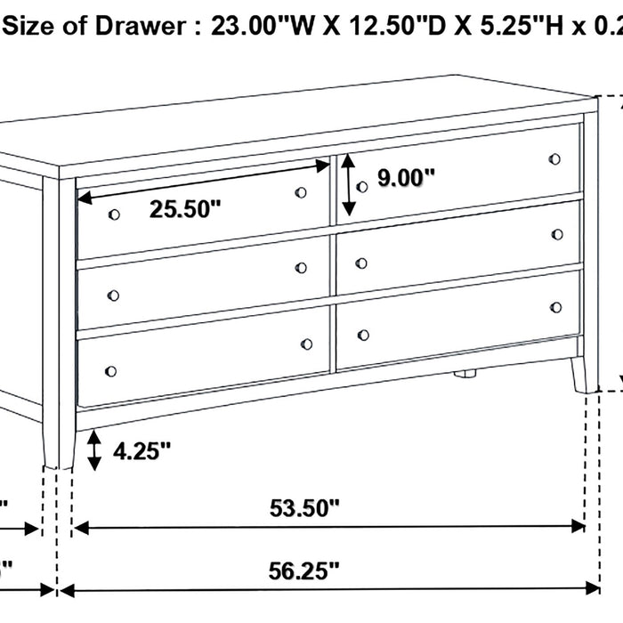 Carlton Bedroom Set - California Furniture (Coachella, CA)