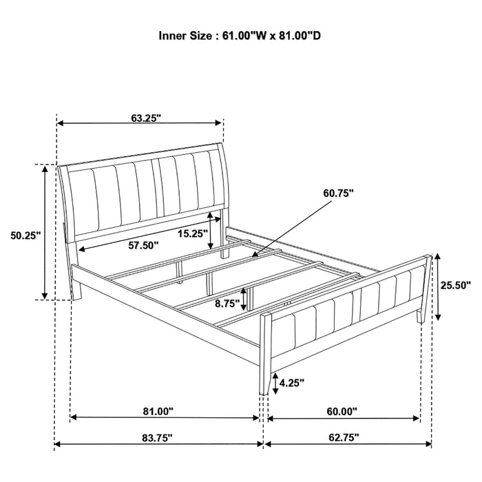 Carlton Bedroom Set - California Furniture (Coachella, CA)