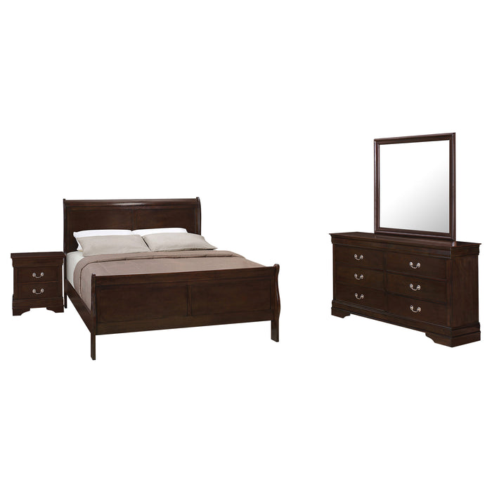 Louis Philippe Bedroom Set - California Furniture (Coachella, CA)