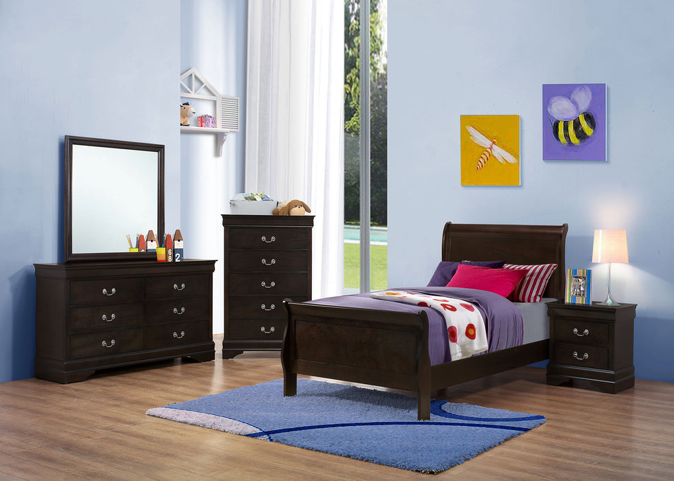 Louis Philippe Bedroom Sets - California Furniture (Coachella, CA)