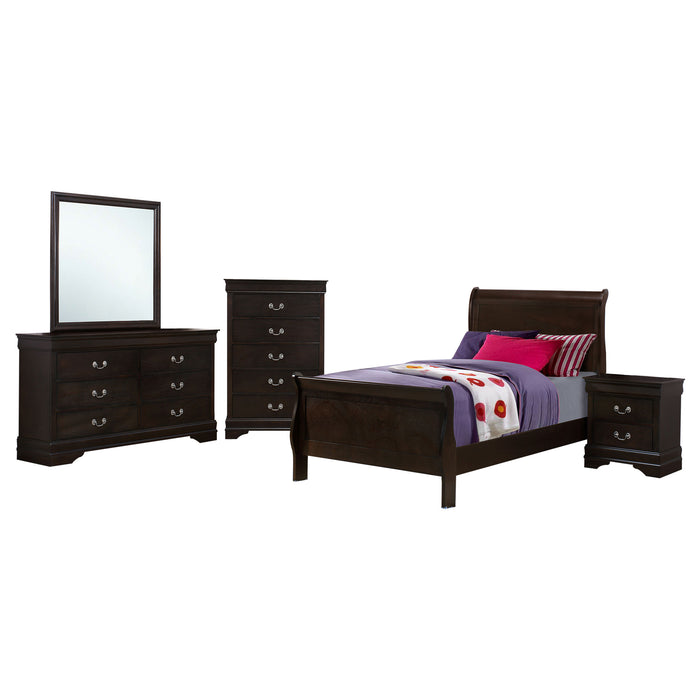 Louis Philippe 4 & 5 Piece Bedroom Sets Twin & Queen - California Furniture (Coachella, CA)