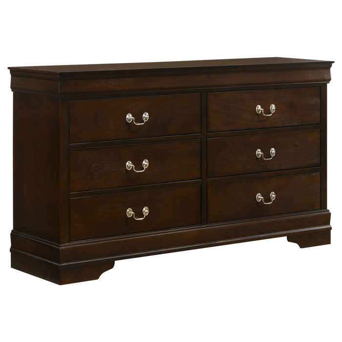 Louis Philippe Dresser Brown - California Furniture (Coachella, CA)