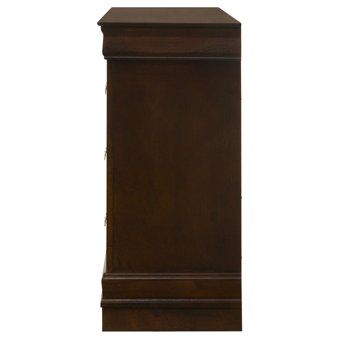 Louis Philippe Dresser Brown - California Furniture (Coachella, CA)
