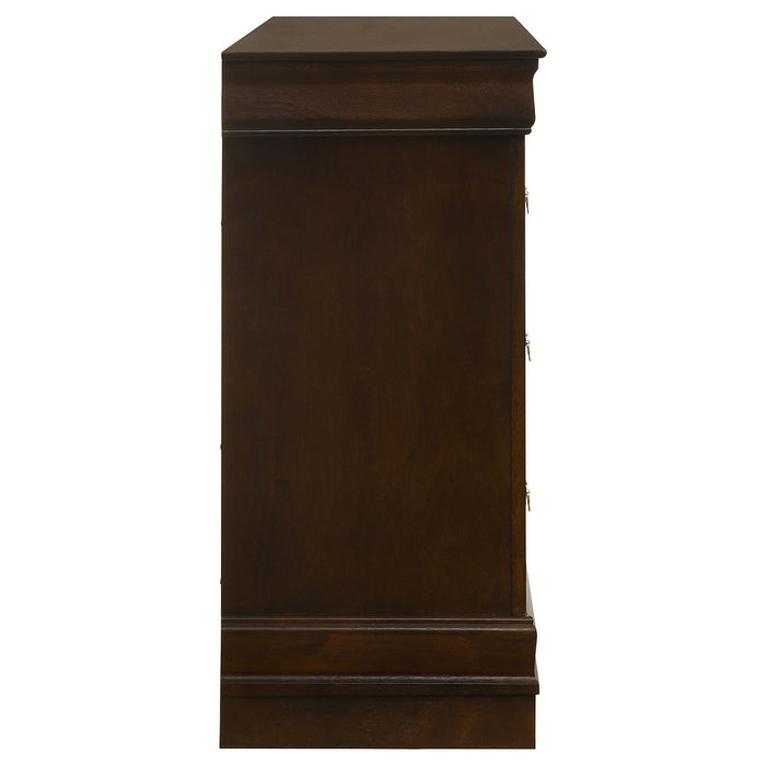 Louis Philippe Dresser Brown - California Furniture (Coachella, CA)
