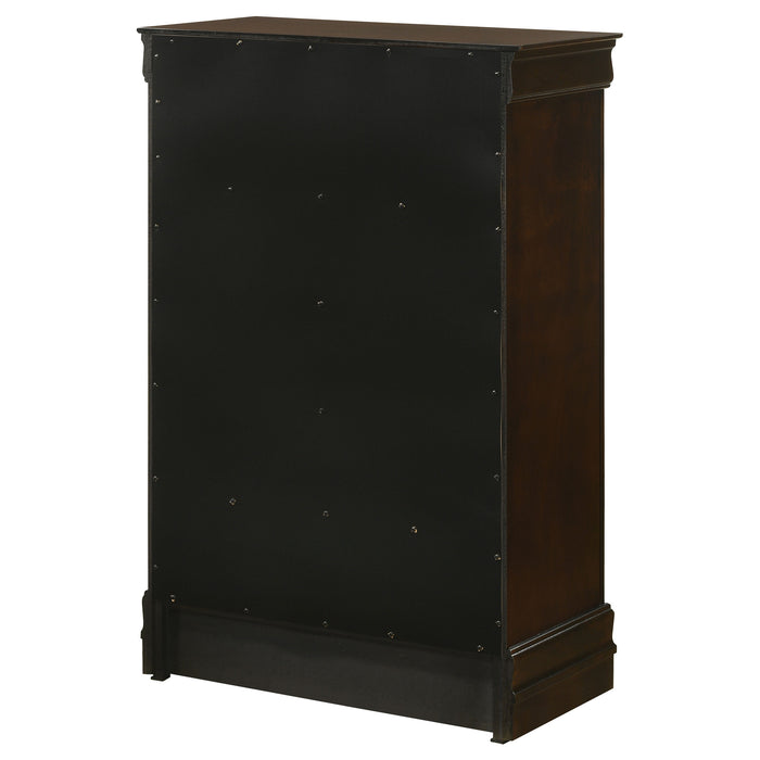 Louis Philippe Chest Brown - California Furniture (Coachella, CA)