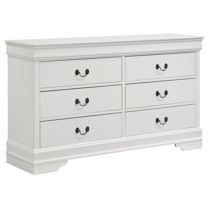 Louis Philippe 4 & 5 Piece Bedroom Set Full, Twin, King, & Queen - California Furniture (Coachella, CA)