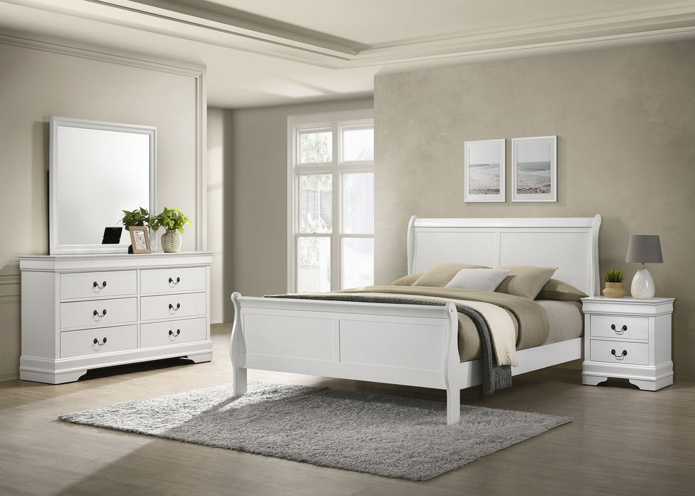Louis Philippe 4 & 5 Piece Bedroom Set Full, Twin, King, & Queen - California Furniture (Coachella, CA)