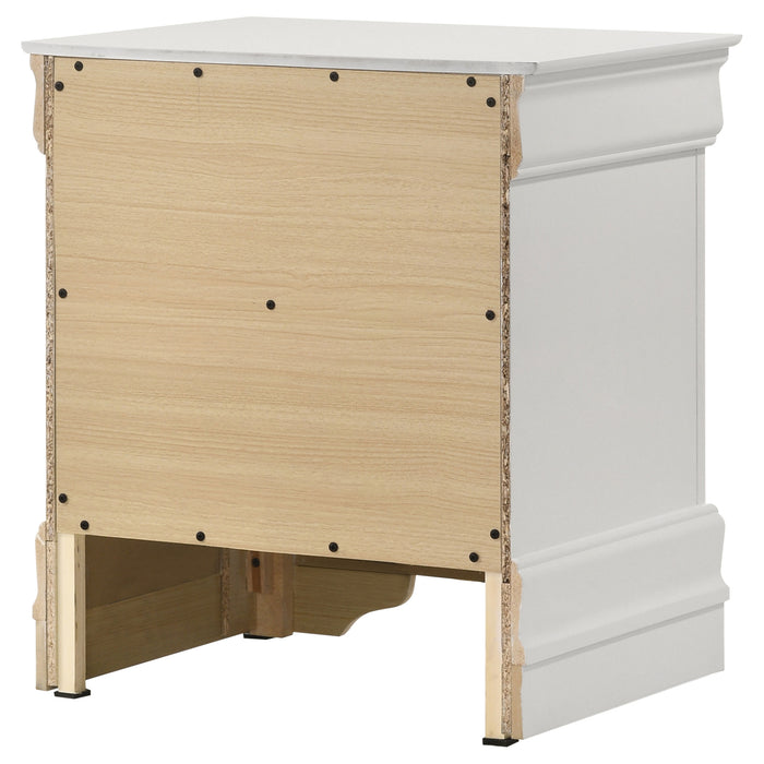 Louis Philippe Nightstand - California Furniture (Coachella, CA)