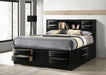 Briana Bookcase Platform Storage Bed - California Furniture (Coachella, CA)