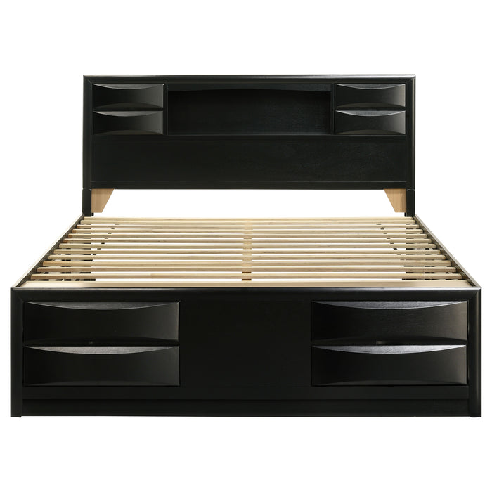Briana Bookcase Platform Storage Bed - California Furniture (Coachella, CA)