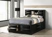 Briana Bookcase Platform Storage Bed - California Furniture (Coachella, CA)