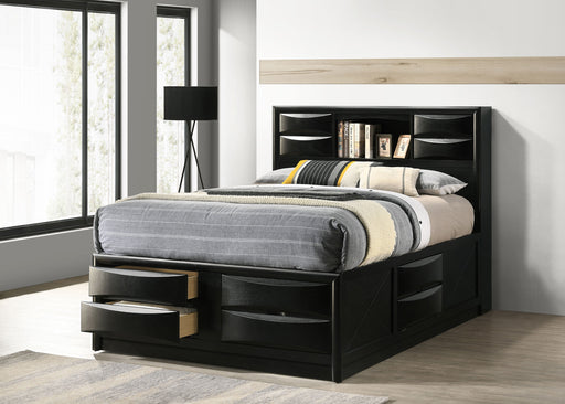 Briana Bookcase Platform Storage Bed - California Furniture (Coachella, CA)